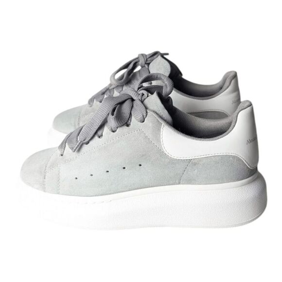 ALEXANDER MCQUEEN Oversized Suede Sneaker Size 35 - Picture 2 of 9